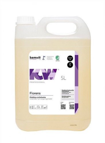 Hoitoaine KW Florens 5L Lattian Puhdistus- ja