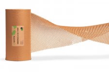 Hunajakennopaperi 50cm x 250m 80g ruskea ekologinen
