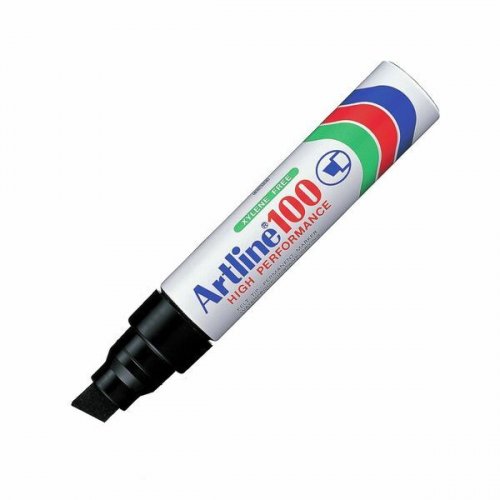 Huopakynä Artline EK-100 12mm musta viistokärki
