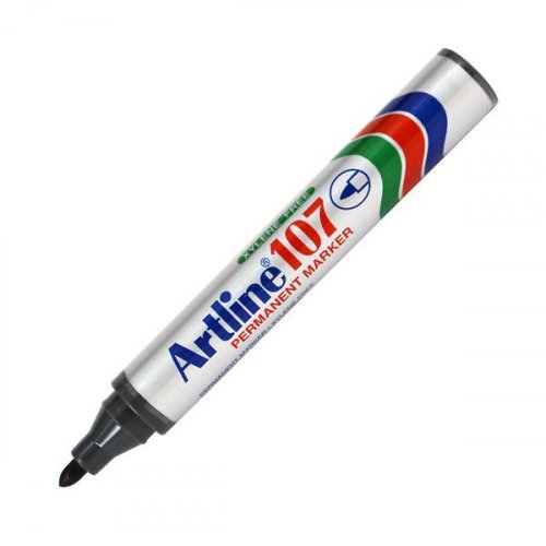 Huopakynä Artline EK-107 musta huopakynä pyöreä kärki