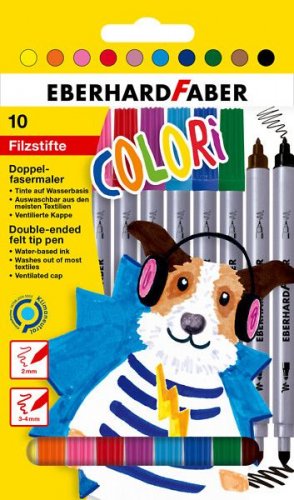 Huopakynä Colori kaksipäinen