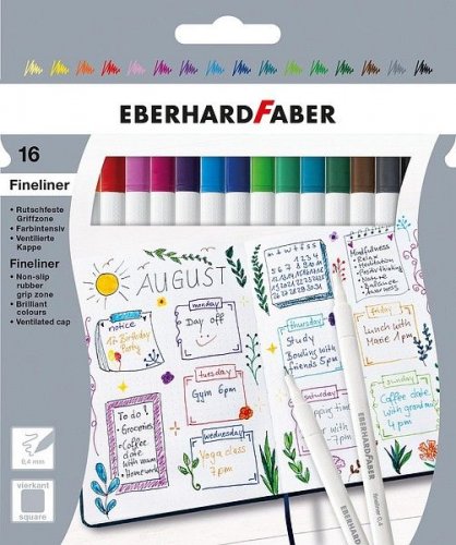 Huopakynä Eberthard Faber 16 väriä