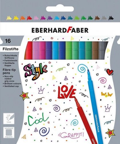Huopakynä EberthardFaber 16 väriä