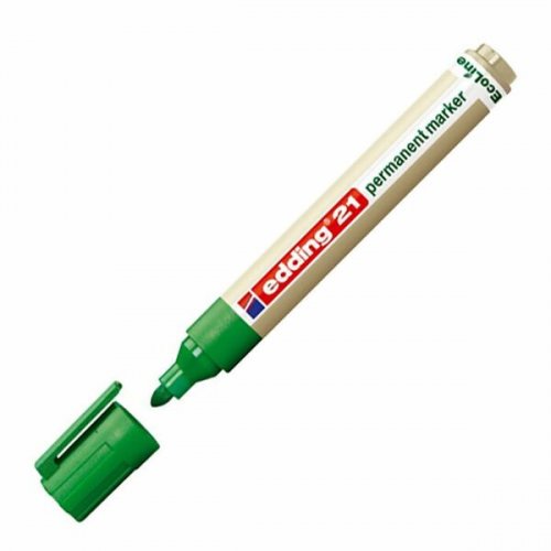 Huopakynä Edding 21 1-3mm vihreä pyöreä kärki