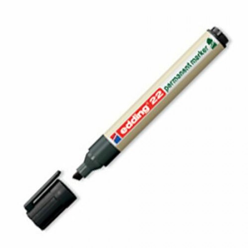 Huopakynä Edding 22 EcoLine 1-5mm musta viistokärki