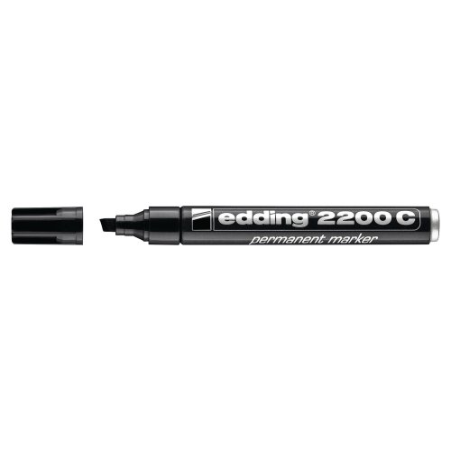 Huopakynä Edding 2200 viisto 1-5mm permanent musta