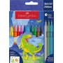 Huopakynä Faber-Castell dinosaurus 10+3 väriä sarja