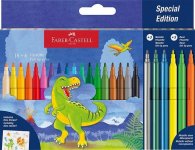 Huopakynä Faber-Castell dinosaurus 18+3+3 väriä sarja