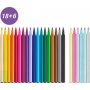 Huopakynä Faber-Castell yksisarvinen 18+6 väriä sarja