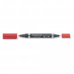 Huopakynä Lumocolor 348-2 duo punainen