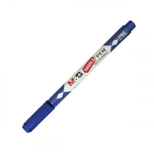 Huopakynä M&G Name Pen 1,0mm sininen pyöreä kärki