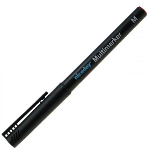Huopakynä M&G Name Pen 1,0mm punainen pyöreä kärki