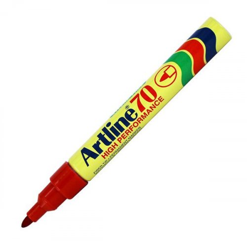 Huopakynä Artline EK-70 blister 1,5mm punainen pyöreä kärki
