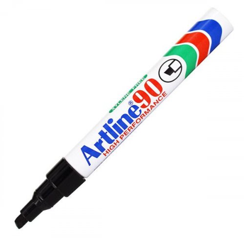 Huopakynä Artline EK-90 blister 4,5mm musta viistokärki