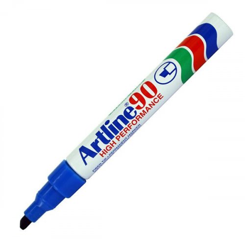 Huopakynä Artline EK-90 blister 4,5mm sininen viistokärki