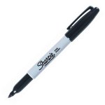 Huopakynä Sharpie Fine Point 1,0mm musta pyöreä kärki