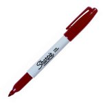 Huopakynä Sharpie Fine Point 1,0mm punainen pyöreä kärki