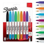 Huopakynä Sharpie Twin Tip 0,5/1,0mm 8 väriä pyöreä kärki