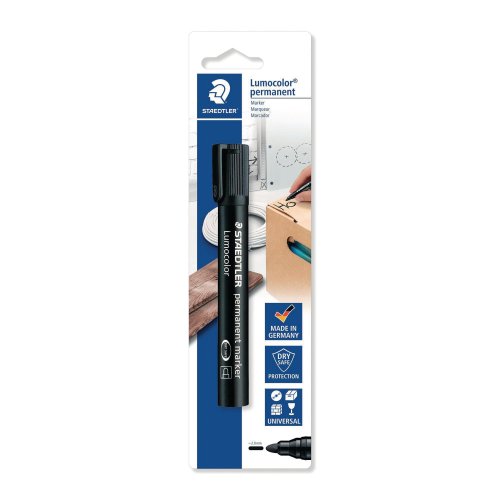 Huopakynä Staedtler 352 permanent pyöreä 2mm blisteri musta