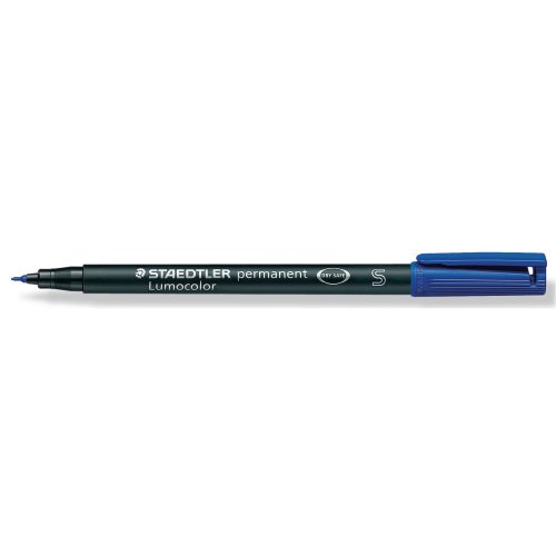 Huopakynä Staedtler lumocolor 313 0,4mm permanent sininen