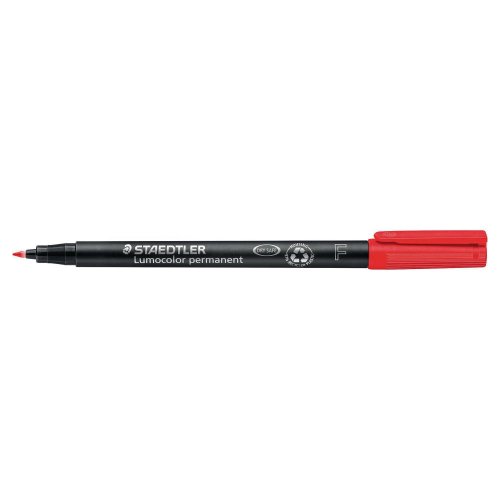 Huopakynä Staedtler lumocolor 318 0,6mm permanent punainen