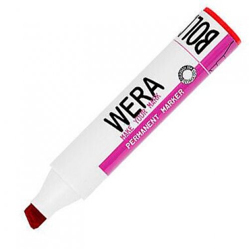 Huopakynä WERA Jumbo 10mm punainen viistokärki