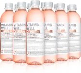 Hyvinvointijuoma Vitamin Well Hydrate Mansikka-Raparperi 12x0,5 l