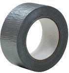 Kangasteippi harmaa 50mm 50m (ilmastointiteippi)