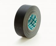 Kangasteippi musta 50mm 50m