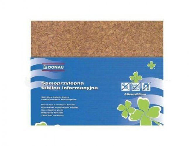 Ilmoitustaulu Donau 46x58cm liimapinta