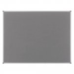 Ilmoitustaulu Nobo huopa 90x120cm harmaa
