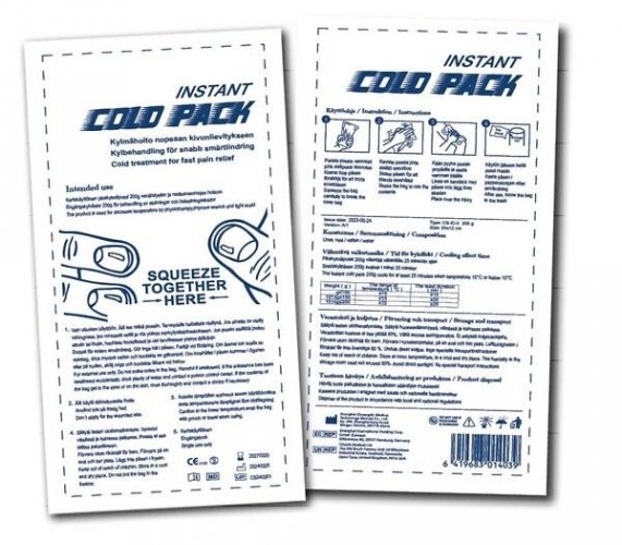 Instant Cold Pack pikakylmäpussi kertakäyttö 200g