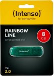 Intenso Rainbow 8Gb vihreä