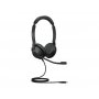 Jabra Evolve 2 30SE MS Stereo USB-C/-A langallinen musta