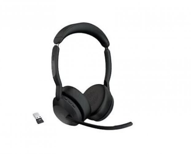 Jabra Evolve 2 55 USB-A MS Stereo langaton musta