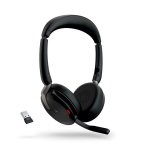 Jabra Evolve 2 65 Flex USB-A MS Stereo langaton musta