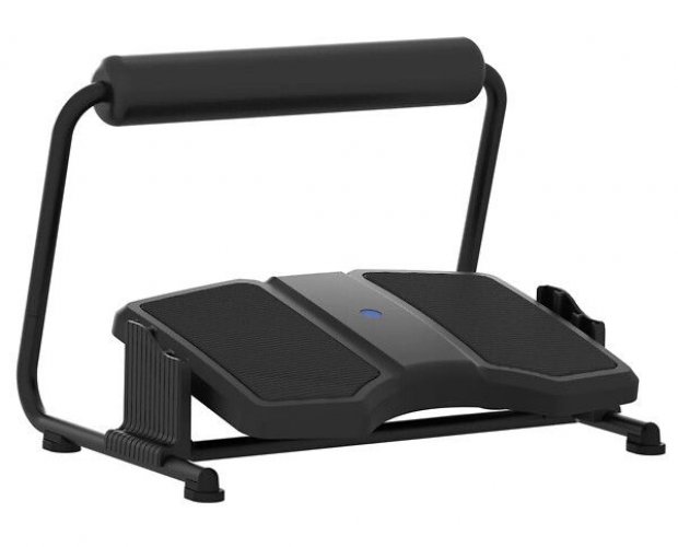 Jalkatuki lepuutusorrella työpöydän alle Flex on laadukas ja tukeva jämäkkä korkeussäätöinen ergonominen jalkatuki työpisteille. Jalkatuen pohja on jalkoja hierova ja siten rentouttava, jalkatu voi säätää eri korkeuteen