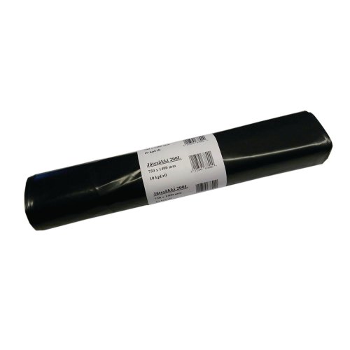 Jätesäkki 750 x 1400 x 0,06mm 200l musta 10kpl