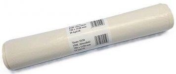 Jätesäkki Eco LDPE 150L valkoinen 750x1150mm 50mic 10kpl