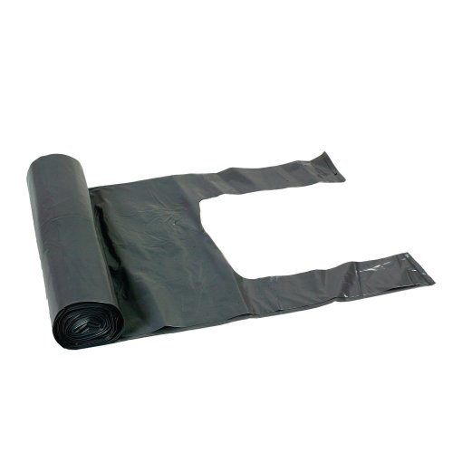 Jätesäkki kantokahvoilla 750 x 1150 x 0,05mm 150l musta 10kpl