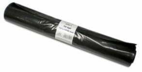 Jätesäkki LD-PE 200L musta 750x1400x0,05mm 10kpl