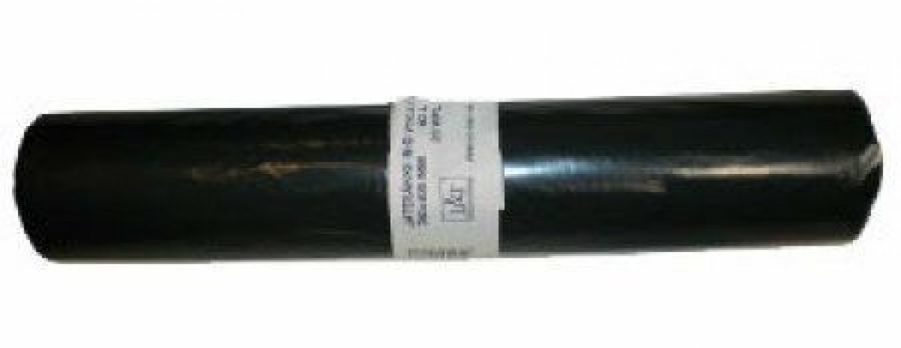 Jätesäkki LD-PE 60L musta 750x800/0,04mm 20kpl