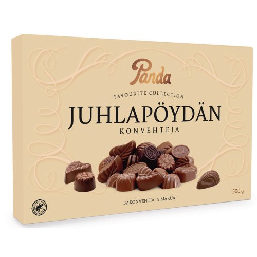 Juhlapöydän Konvehteja Panda 300g