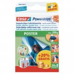 Julistetarra tesa 2-puolinen 20kpl