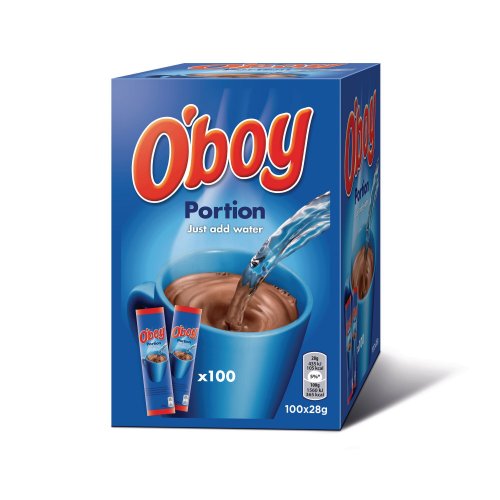 Kaakaojuomajauhe Oboy annospussi 28g 100kpl