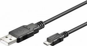 Kaapeli MicroConnect Micro USB , 1.8m 1,8m musta