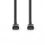 Kaapeli Nedis USB-C to USB-C 4.0 1m , 40Gb/s uros-uros must