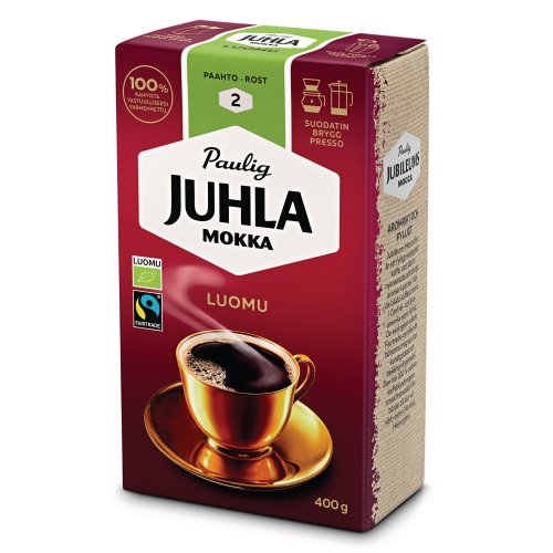 Paulig Juhla Mokka luomu kahvi hj 400g