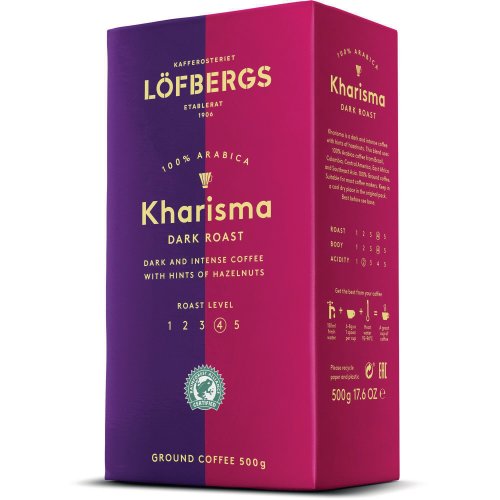 Suodatinkahvi Löfbergs kharisma 500g