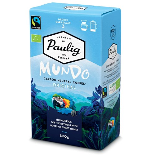 Mundo Kahvi Paulig suodatinjauhatus 500g